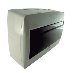 CAJA PVC CON PUERTA FUME 1...