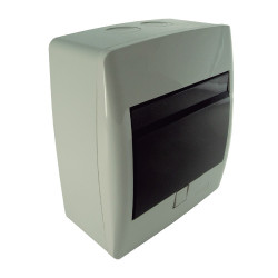CAJA PVC CON PUERTA FUME 1...