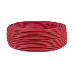 CABLE 1,0MM ROJO FLEXIBLE...