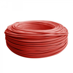 CABLE 0,75MM ROJO FLEXIBLE...